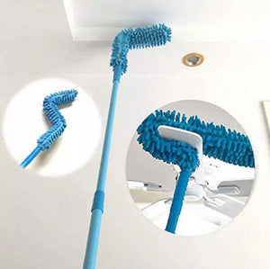 Microfiber Fan Cleaning Duster Flexible Multipurpose mop for Quick and Easy Cleaning with Long Rod