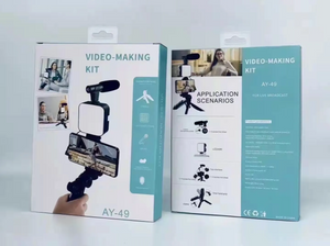 6 in 1 Vlogging Kit for Mobile Phones and Cameras
